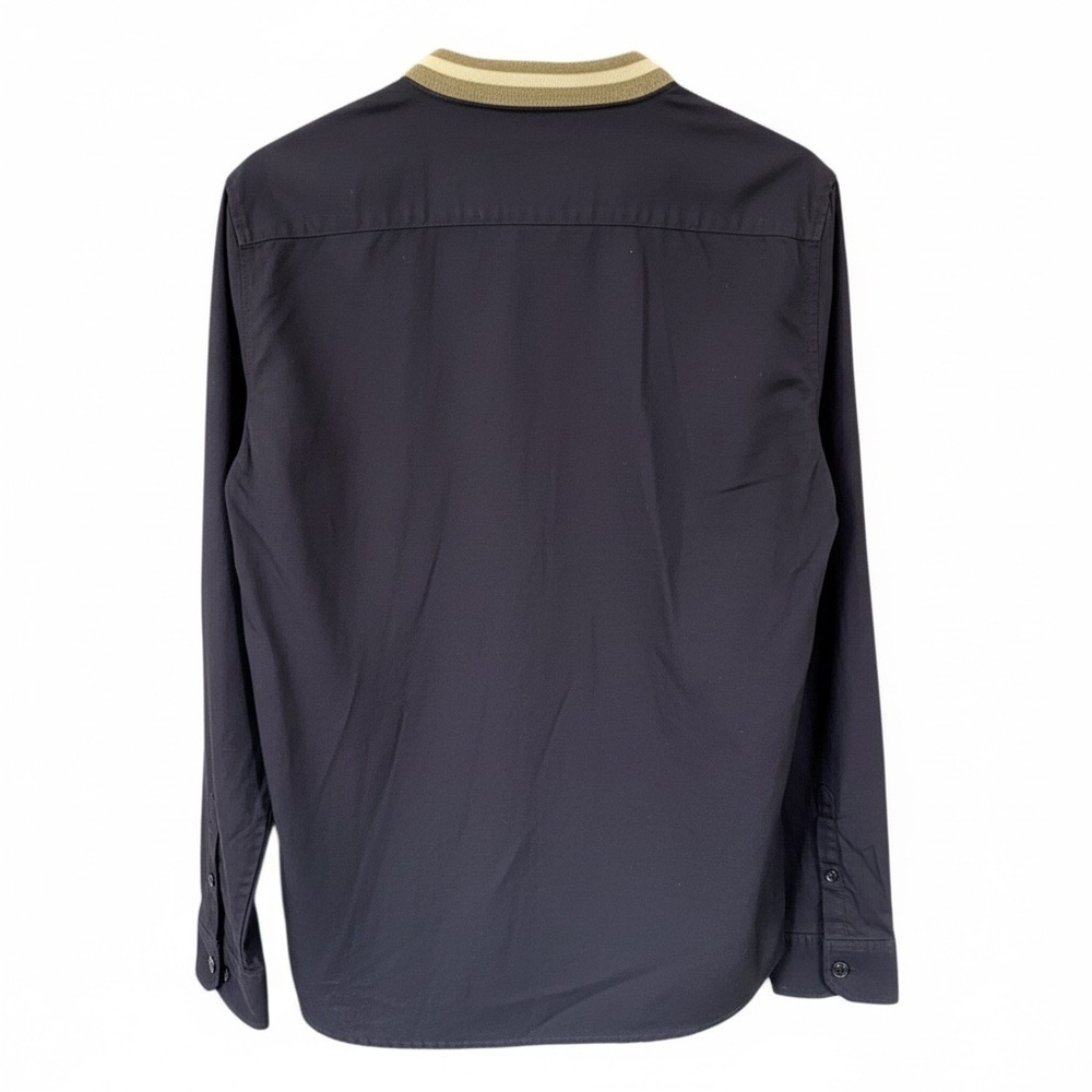 21 Men Black Button-Up Jacket - Picture 3 of 3